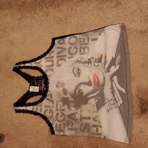 Marilyn Monroe Razorback Tank Top